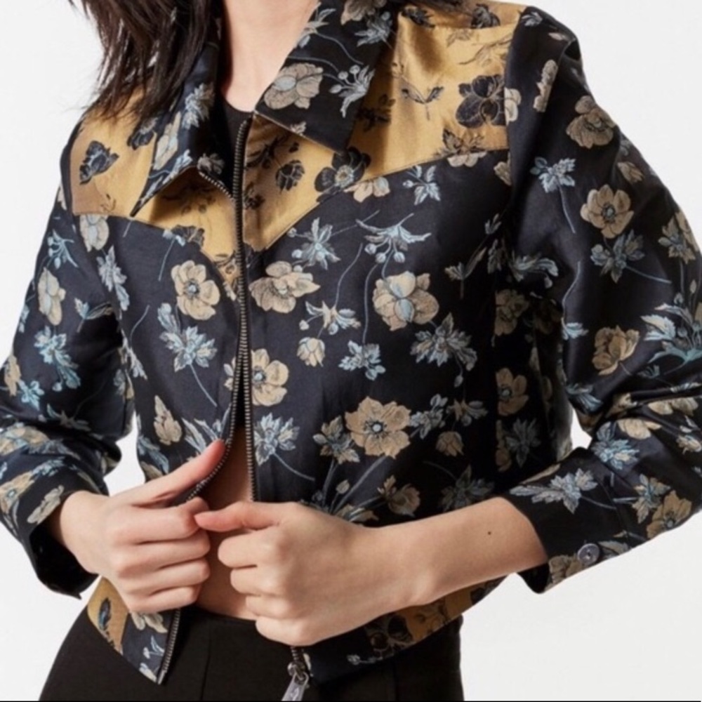 Urban Outfitters Cropped Western Jacket